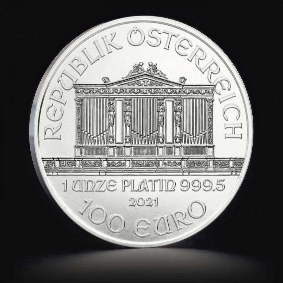 1 oz Austrian Philharmonics Platinum Coin Tavex Sweden