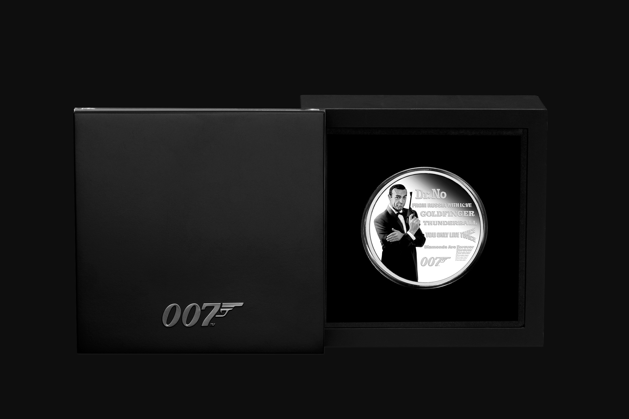 1 oz James Bond Legacy Series 2021 Silver Coin - Tavex Sweden