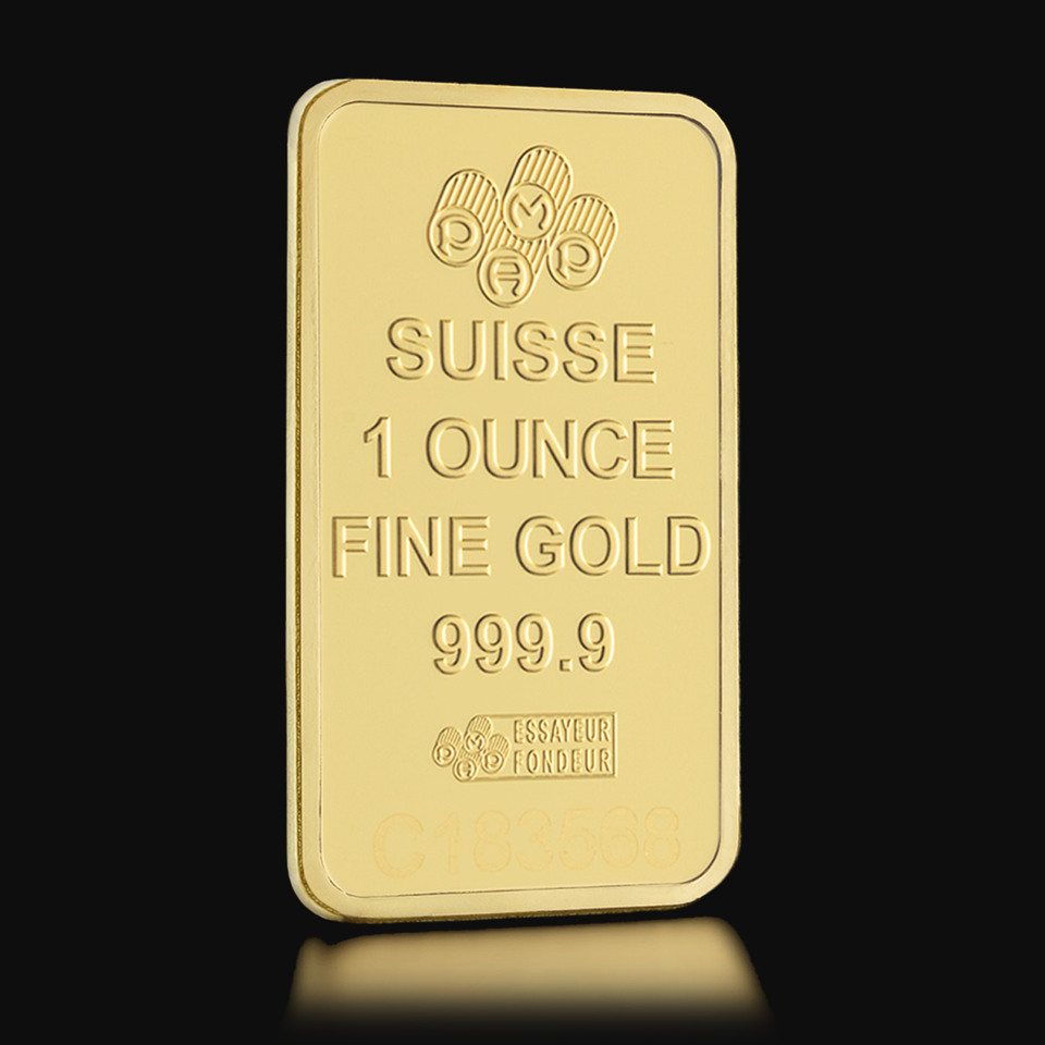 oz PAMP Fortuna Gold Bars Tavex Sweden