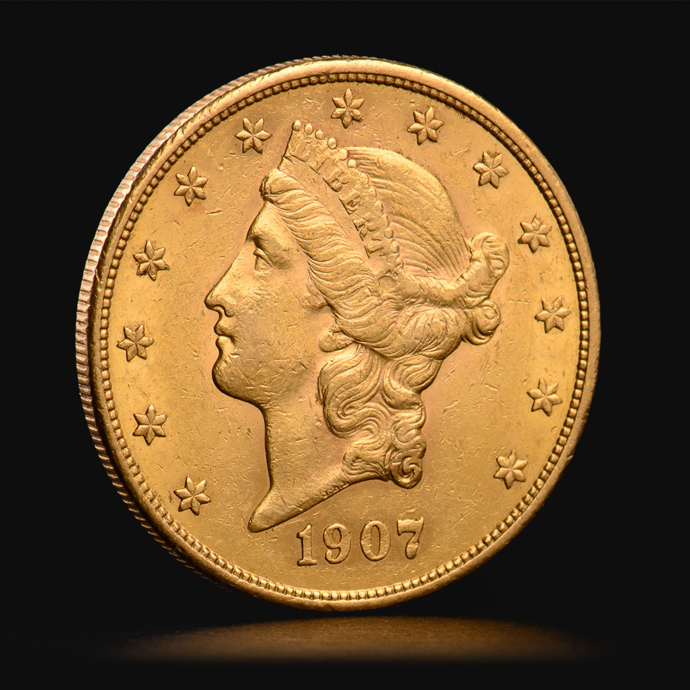 American Liberty Head Double Eagle gold coin Tavex Sweden