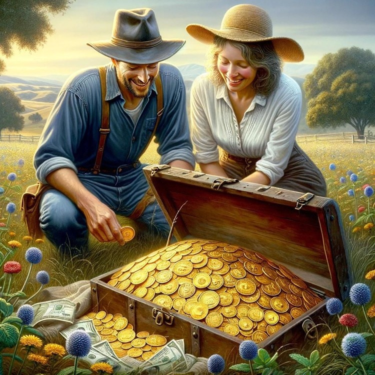 Saddle Ridge California 10 times people found gold - Tavex Sweden